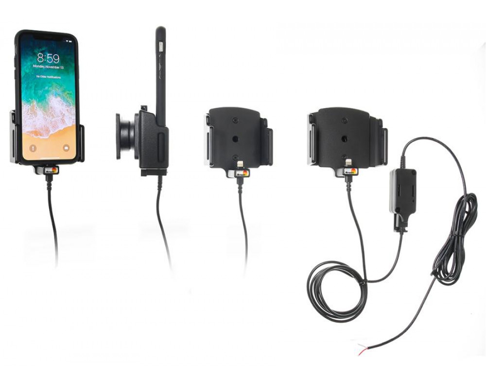 Uitrusten Openbaren Gering Apple Iphone X / XS / 11 Actieve verstelbare houder met vaste voeding -  Smulders carsystems