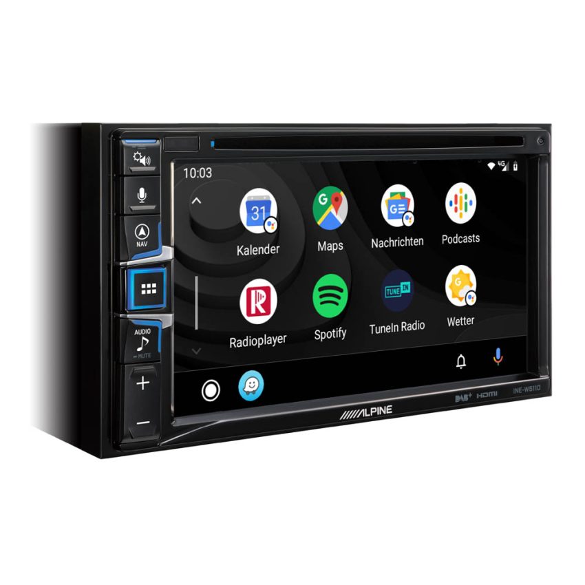 Alpine INE-W611DC- 6,5" Geavanceerd navigatiesysteem met Truck SW