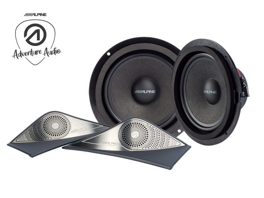 SPC-106S907 6,5 cm Component Luidsprekersysteem voor Mercedes-Benz Sprinter 907 / 910