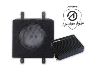 SPC-W84AS907 6-Kanaals DSP Versterker & Subwoofer Systeem voor Mercedes-Benz Sprinter 907/910 met een originele Mercedes-Benz 1 DIN Radio (E1D) of MBUX Navigatie