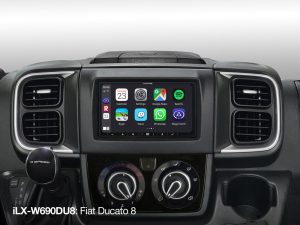 Alpine iLX-W690DU8 7” digitaal mediastation, met DAB+. Compatibiliteit met Apple CarPlay en Android Auto voor Fiat Ducato 8