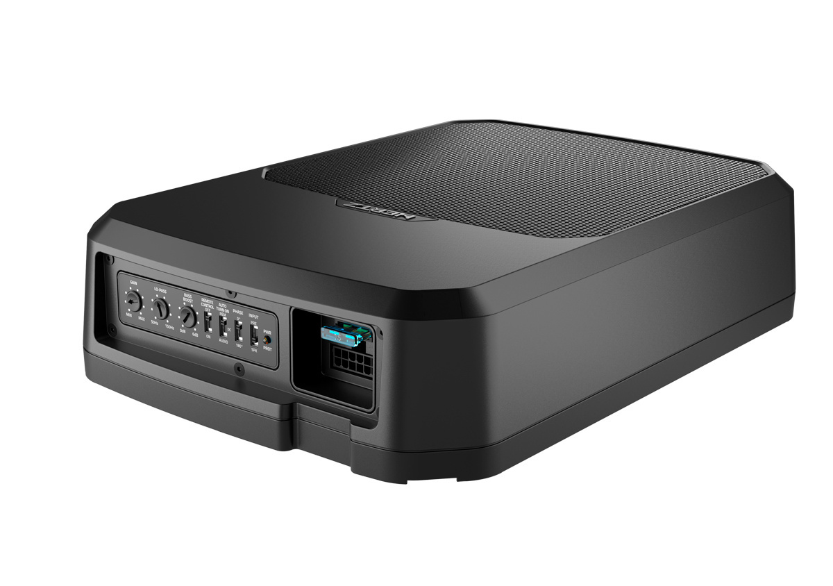 Hertz diECi DBA 201 F | Compacte Underseat Subwoofer | 220 Watt RMS | met Basregelunit - Afbeelding 3