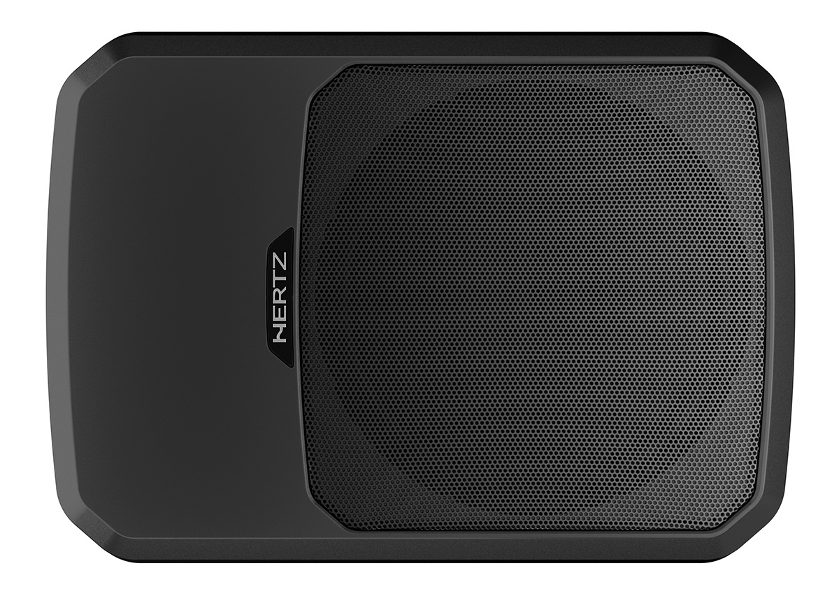 Hertz diECi DBA 201 F | Compacte Underseat Subwoofer | 220 Watt RMS | met Basregelunit - Afbeelding 2